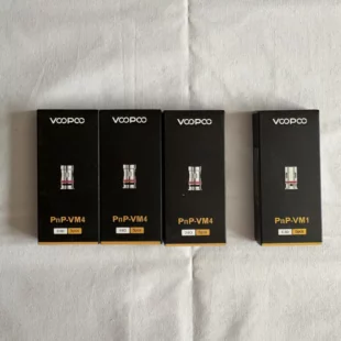 VOOPOO PnP : 20 résistances + 2 cartouches PnP 4,5 ml