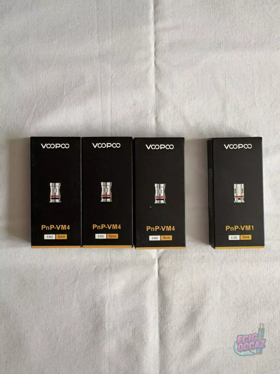 VOOPOO PnP : 20 résistances + 2 cartouches PnP 4,5 ml