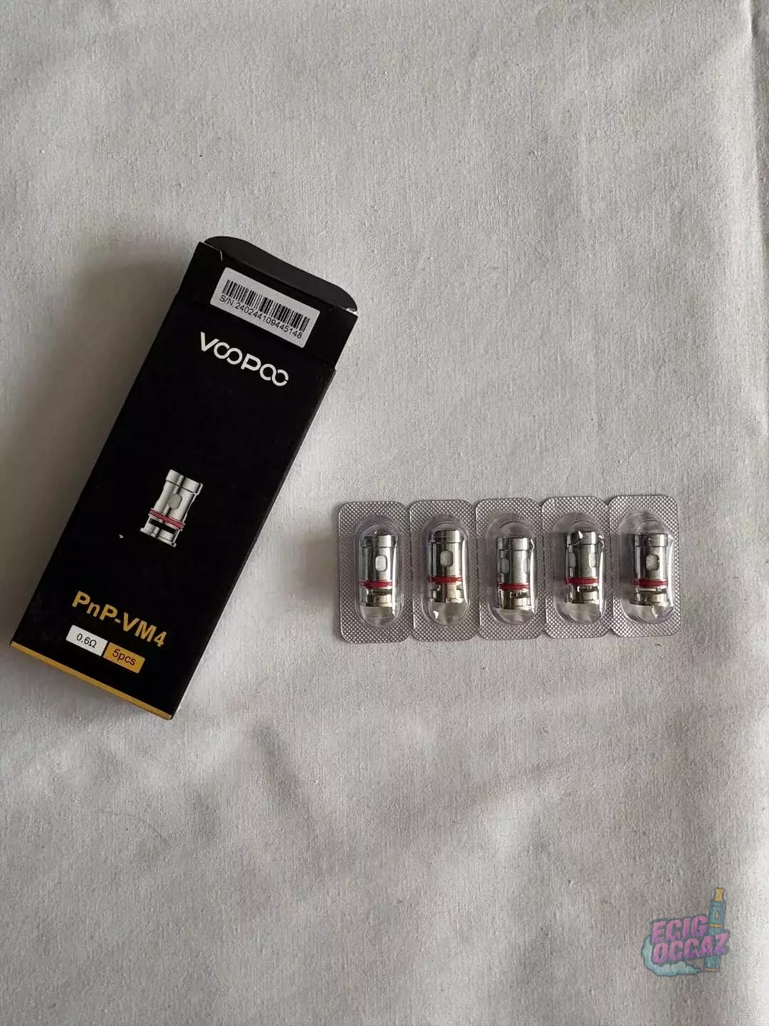 VOOPOO PnP : 20 résistances + 2 cartouches PnP 4,5 ml