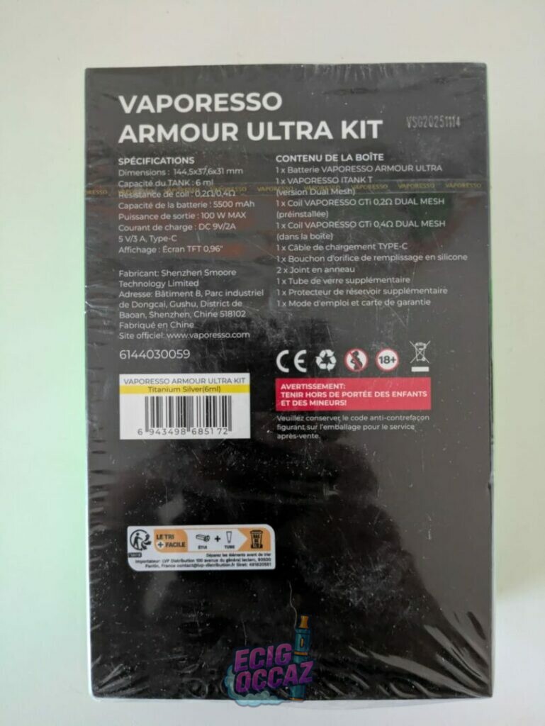 VAPORESSO ARMOUR ULTRA KIT
