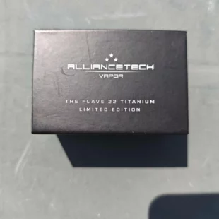 AllianceTech Vapor The Flave 22 Titanium Limited Edition #0658 – RDA Titane – Collector