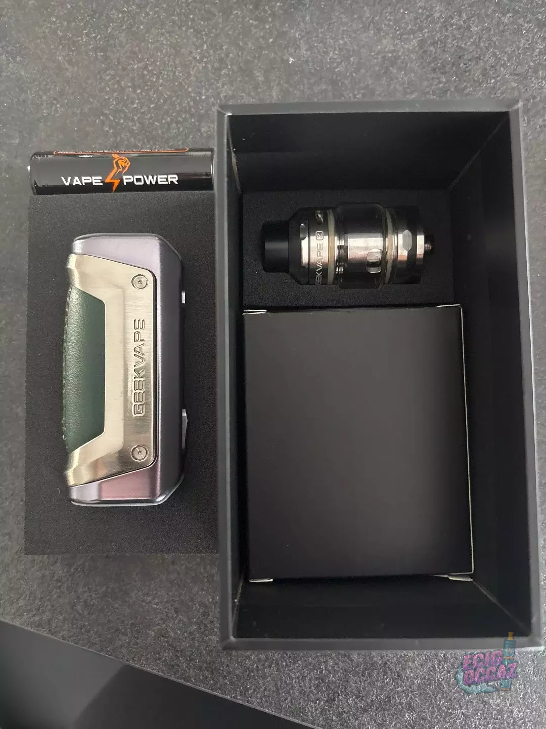 Kit complet Geekvape S100 avec 1 accu 18650, joints, résistances