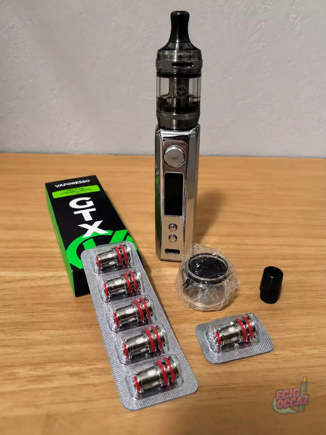 Vaporesso GTX one + résistances + accessoires clearomiseur