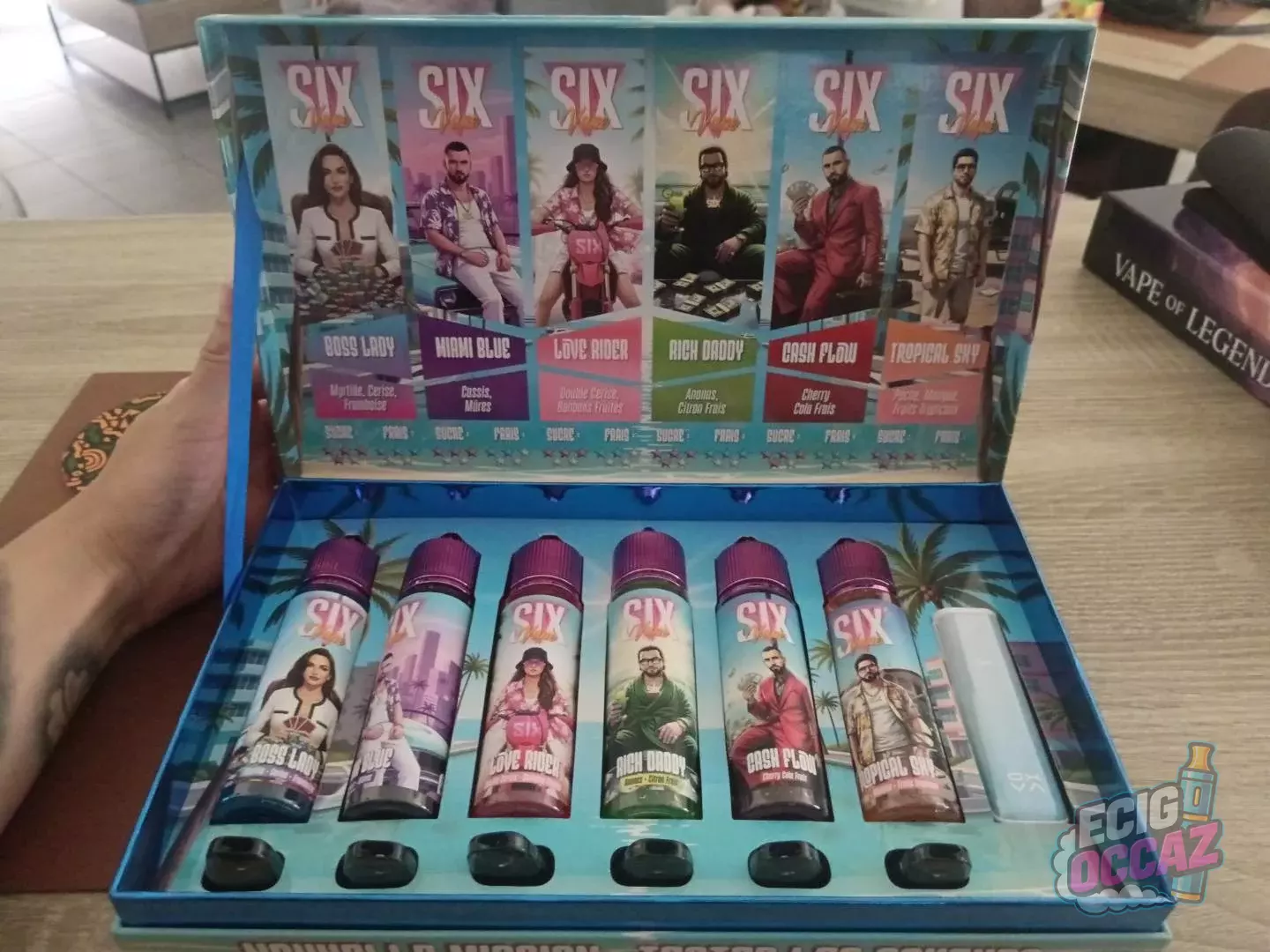 Coffret six vape