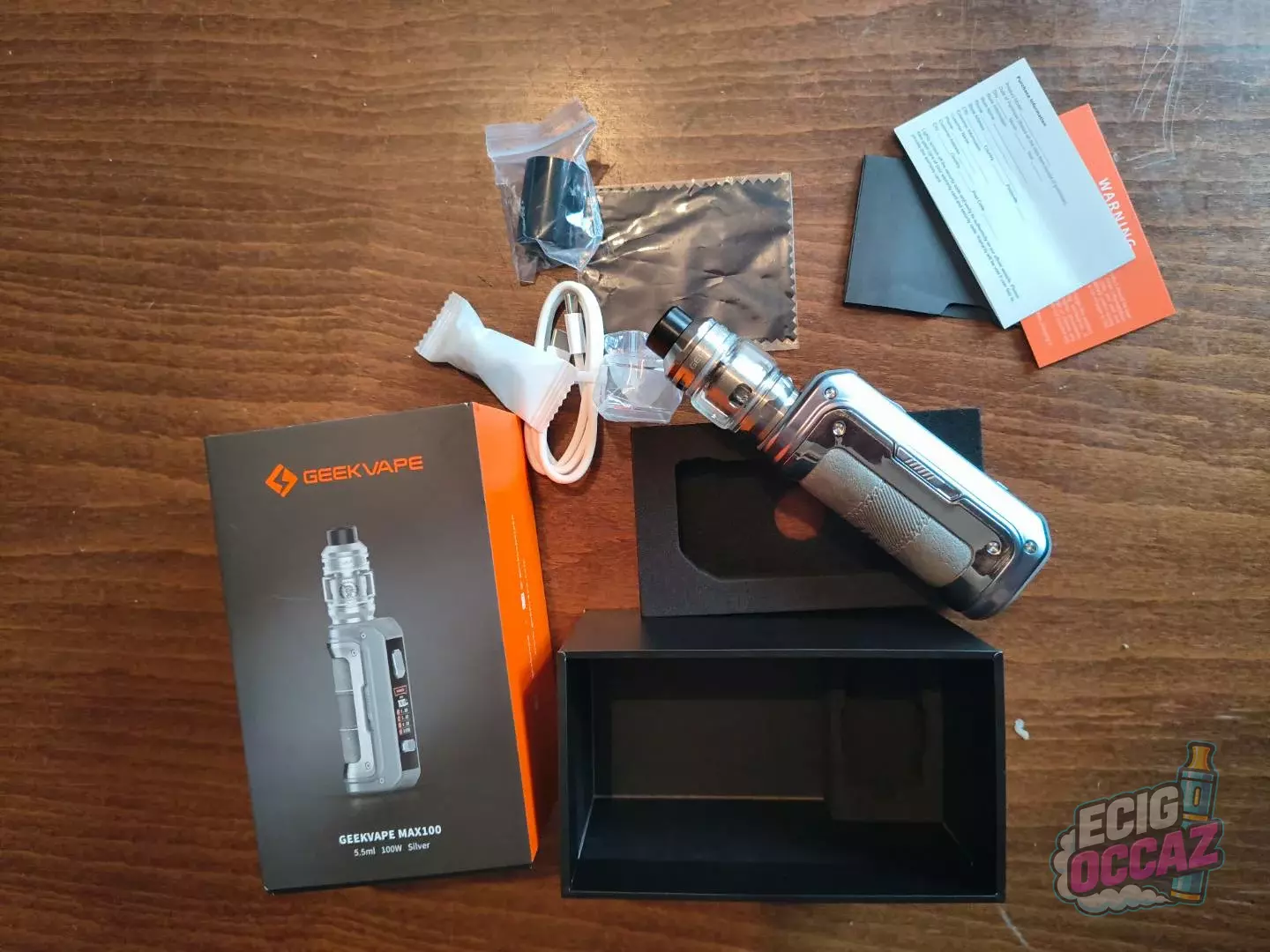 Échange kit Aegis Max 100 contre autre kit Aegis mais sans accu