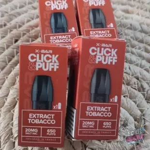 Click & Puff – Pod – Extract Tobacco