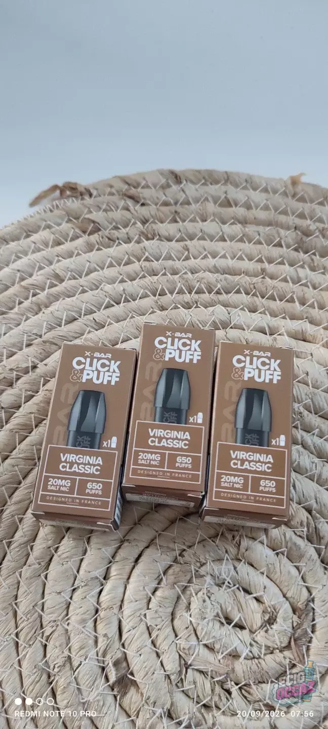 Click & Puff – Pod – Virginia Classic
