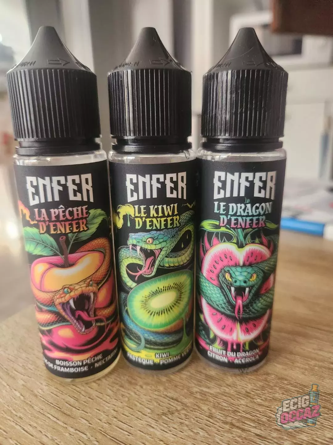 Lot de E-liquide Enfer