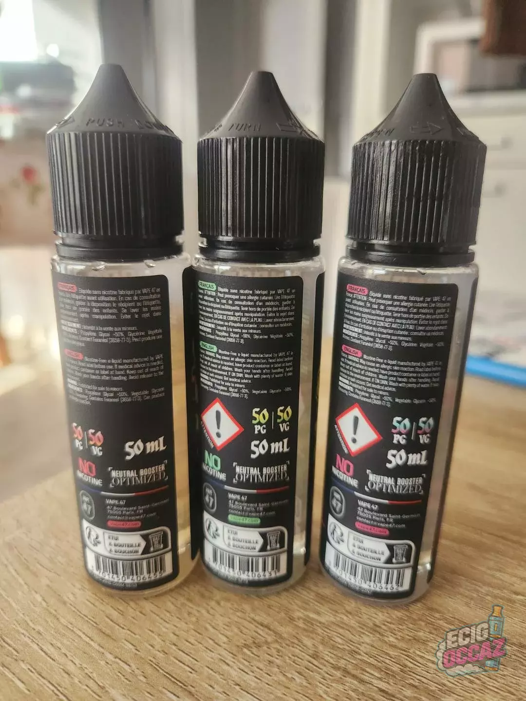 Lot de E-liquide Enfer
