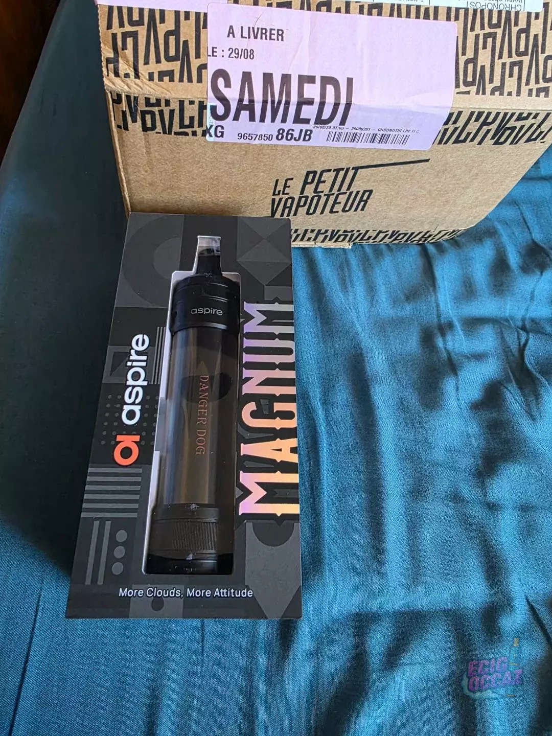 Aspire Magnum E-Chicha quasi neuve + facture – reçue le 29/08