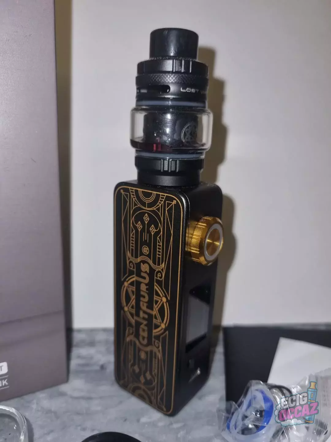 Kit de cigarette électronique Centaurus M100 – Quasi neuf + Accu
