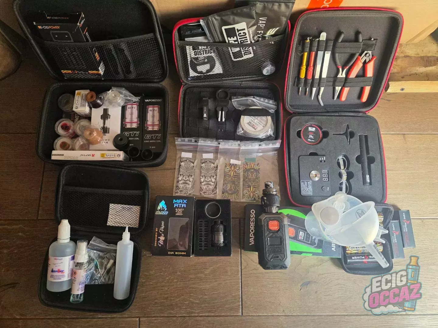 Armor max, plus matériel reconstructible, et accessoires