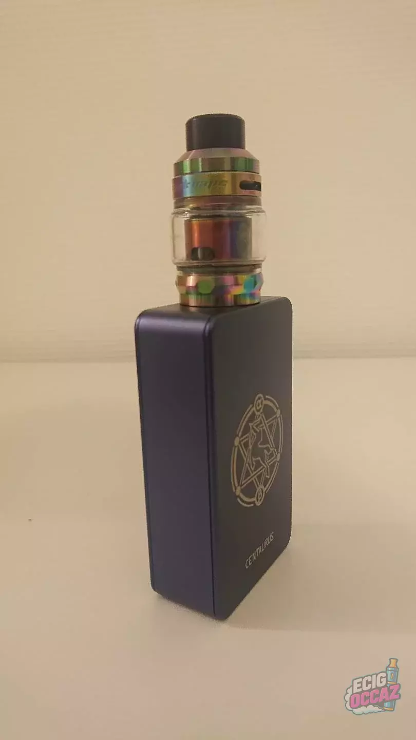 Kit Box Lost Vape Centaurus M200 (Midnight Blue) + Clearomiseur Zeus Max Geekvape (Rainbow)