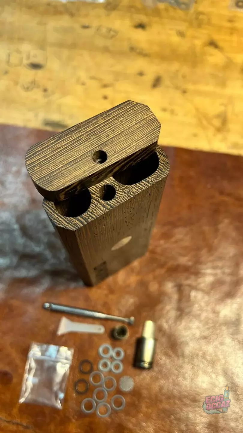DynaVap DynaStash Wenge + DynaCoil + Cap + accessoires – état proche du neuf