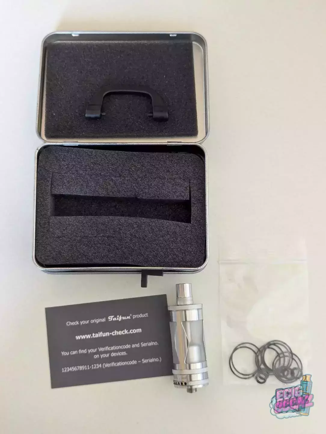 [COLLECTOR / HIGH-END] Atomiseur RTA Smokerstore Taifun GT3