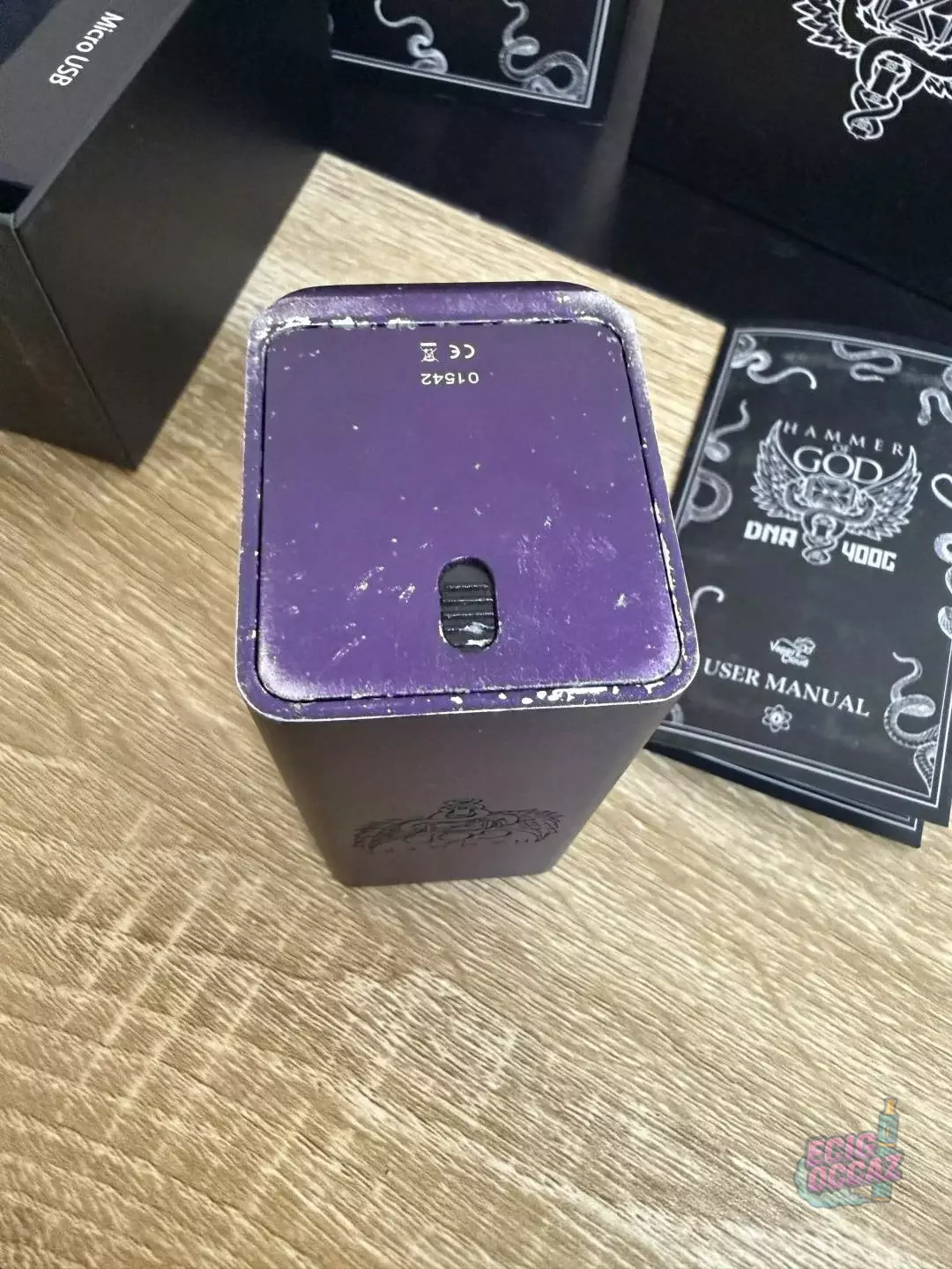 Vaperz Cloud Hammer of God HOG DNA 400 – Purple