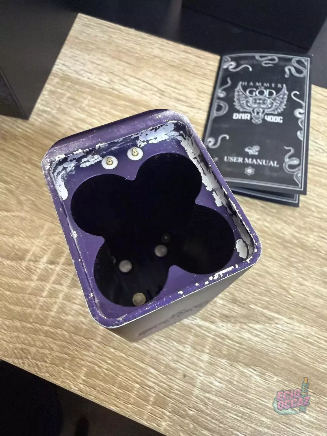 Vaperz Cloud Hammer of God HOG DNA 400 – Purple