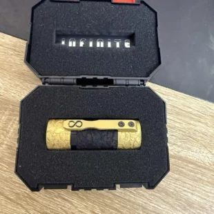 Thunder Cloud x Infinite Modz Hyperion V2 Brass Engraved – 21700/18650