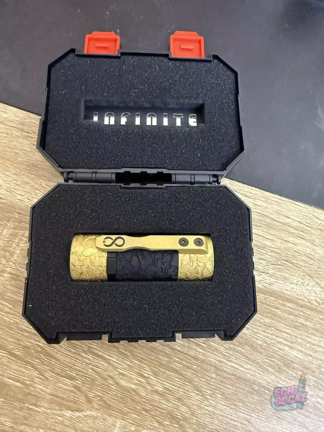 Thunder Cloud x Infinite Modz Hyperion V2 Brass Engraved – 21700/18650