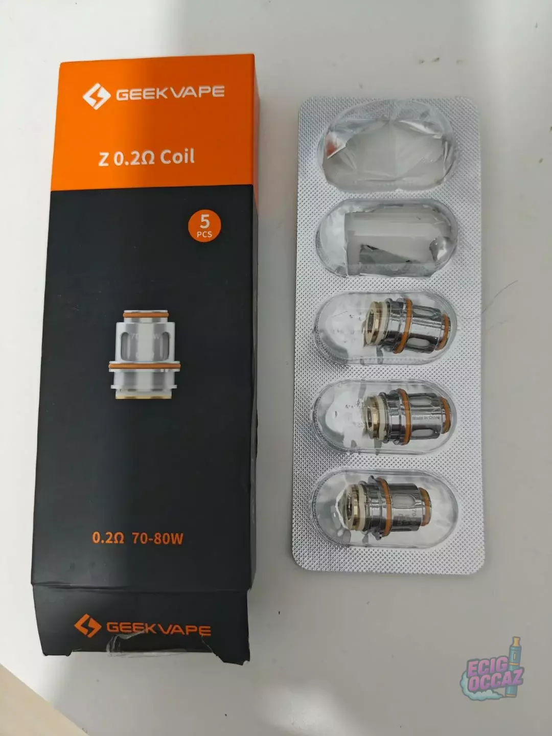 GEEKVAPE Z200 Kit et 3 résistances neuves