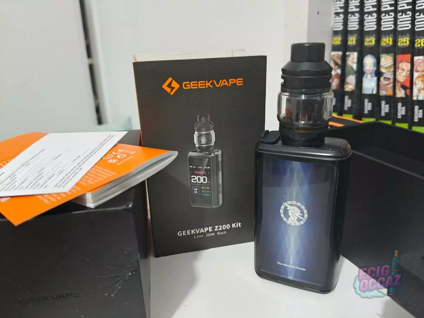 GEEKVAPE Z200 Kit et 3 résistances neuves