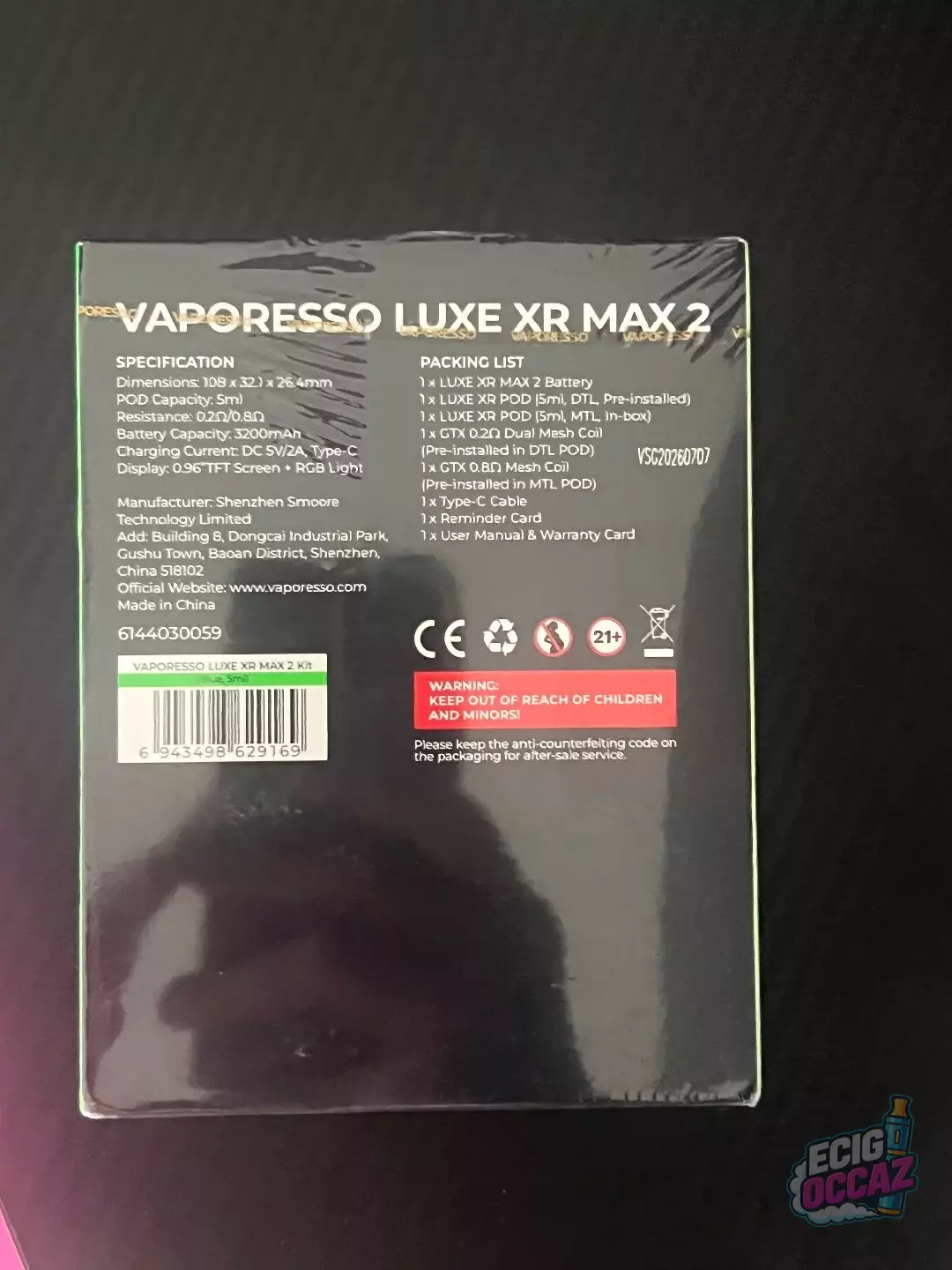 Vaporesso Luxe XR Max 2