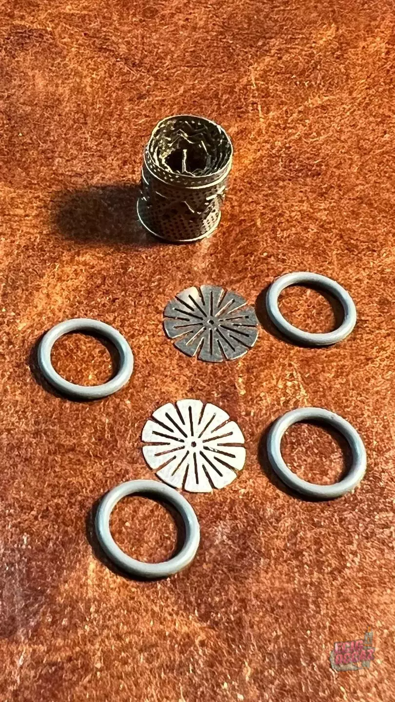 DynaVap VonG bois/titane + XL + DynaCoil neuf + 2 Caps – modèle discontinué