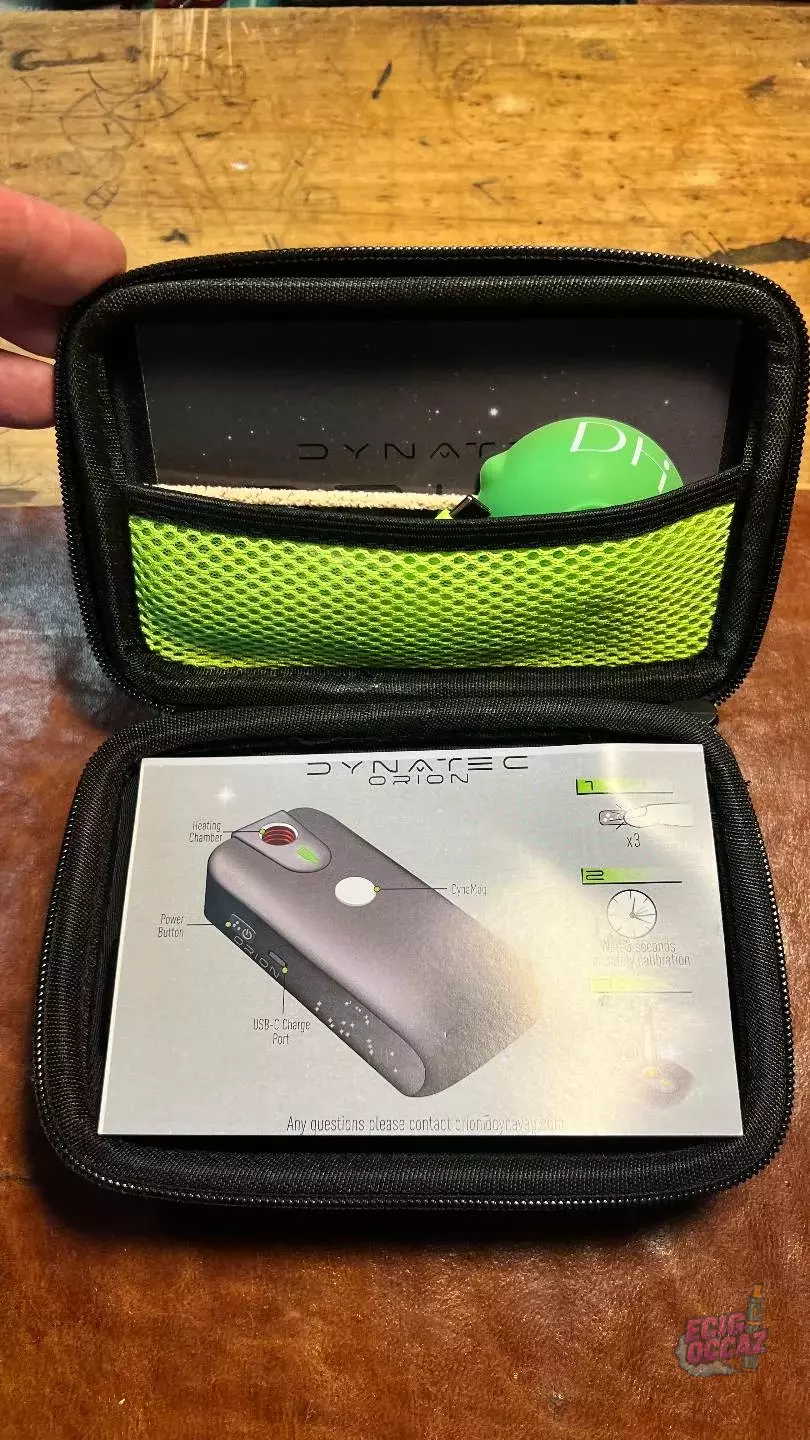 DynaTec Orion – chauffage induction DynaVap + housse et accessoires – excellent état