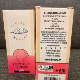 Framboise Fraise des bois Mûre - Petit Nuage - 60ML - 0% de nicotine