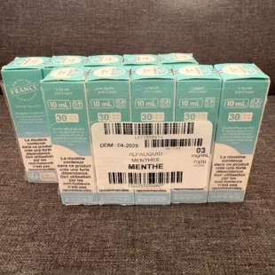 Menthe - Alfa liquide - 10ml - 3Mg/ml nicotine