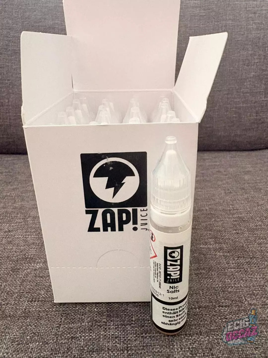 Booster – Zap Juice – Nic Salt – 10ml  -18mg/ml de Nicotine