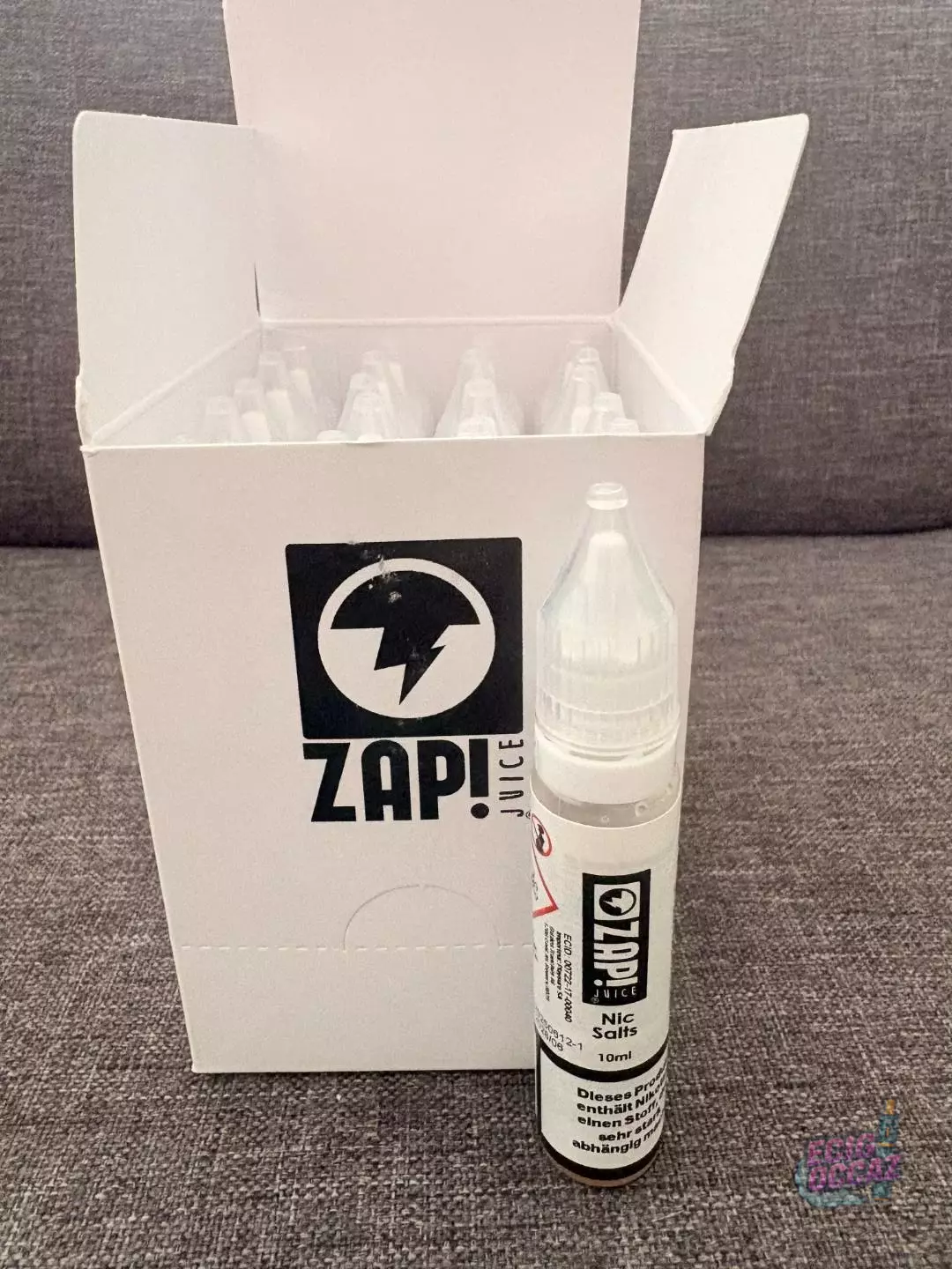 Booster – Zap Juice – Nic Salt – 10ml  -18mg/ml de Nicotine
