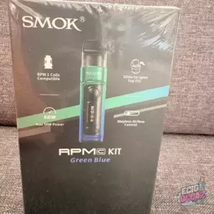 cigarette électronique RPM C KIT SMOK Green blue
