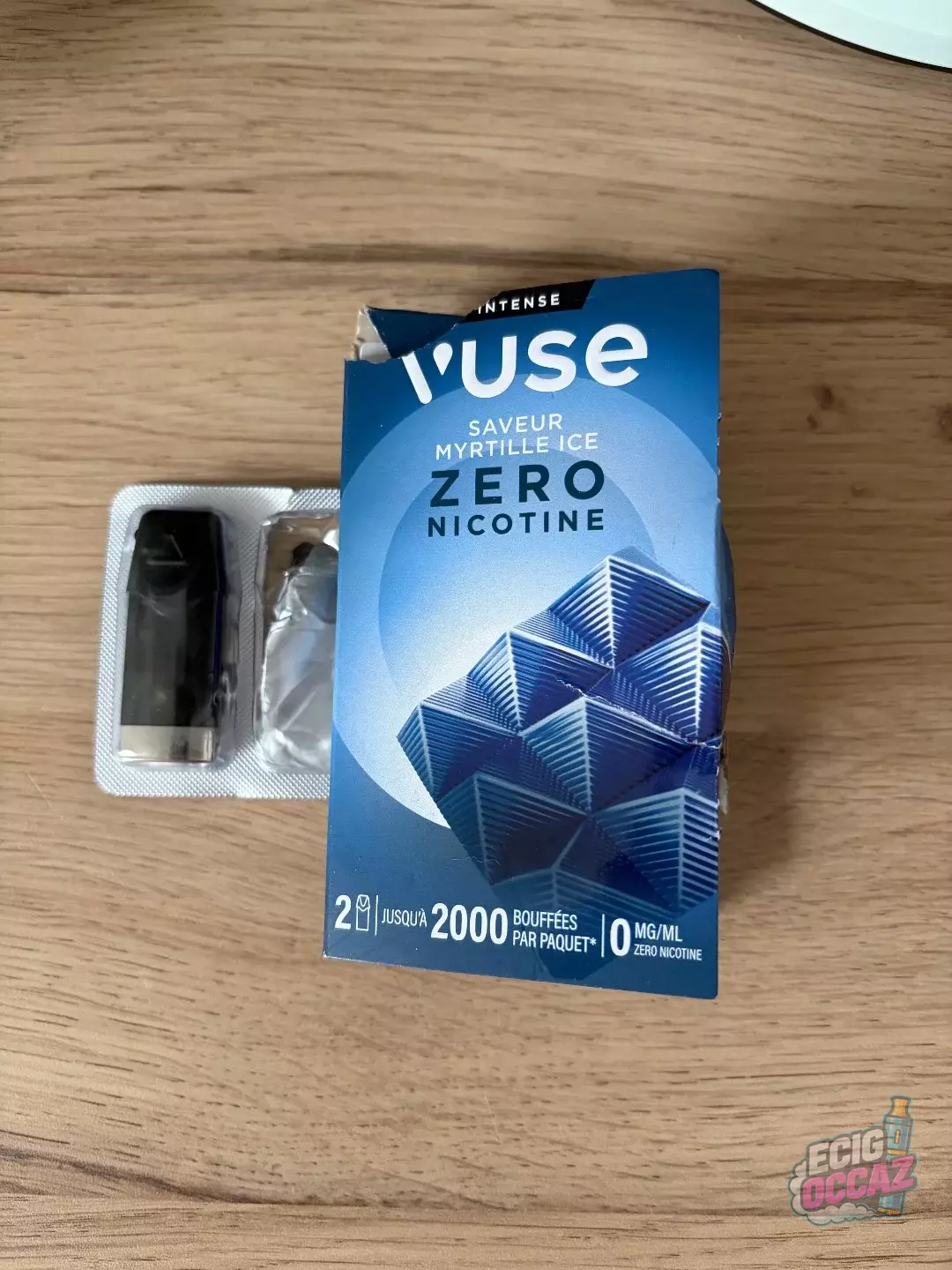 Vuse Pro One + capsules Vuse 0 nicotine en lot