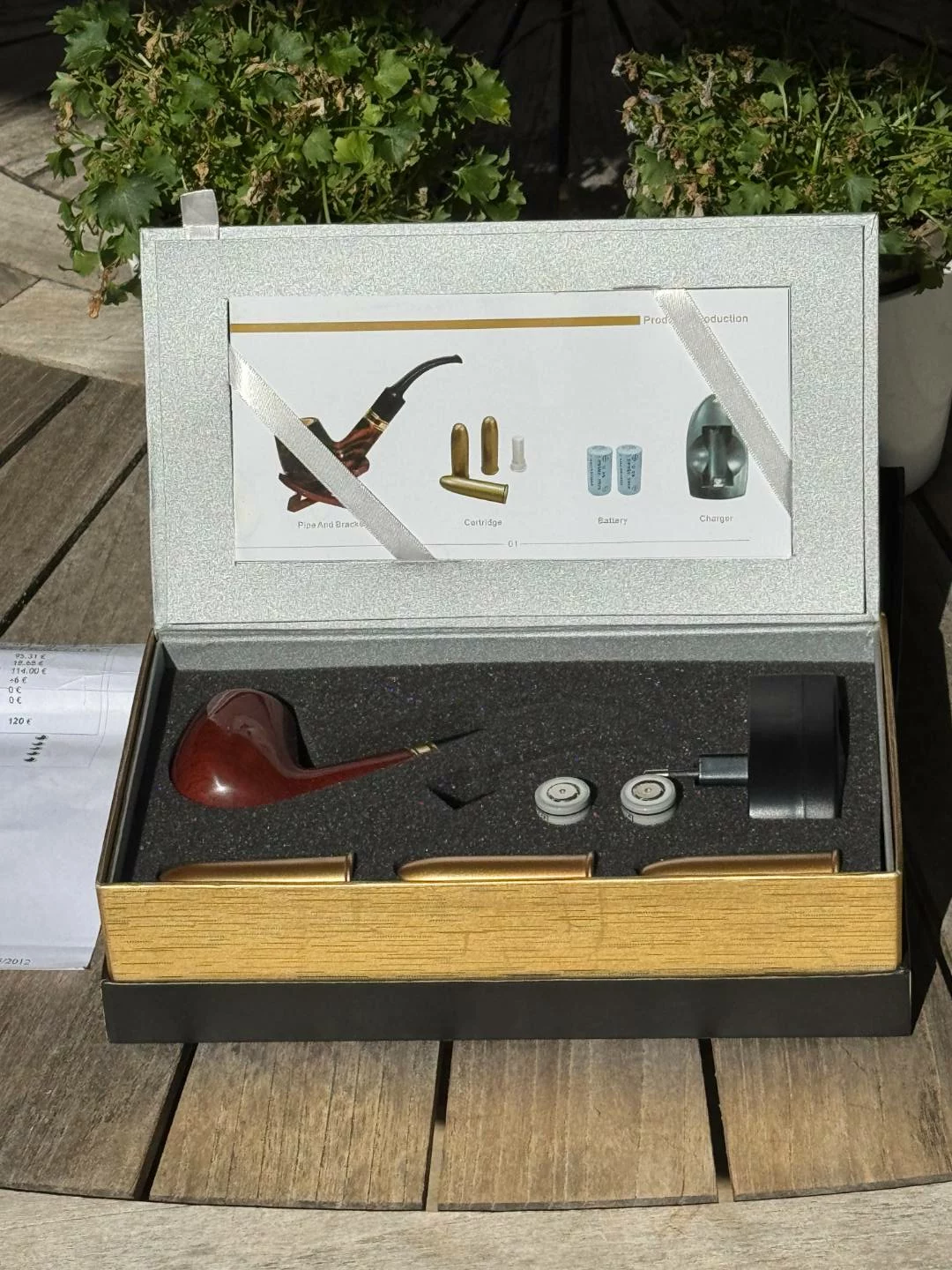 Coffret Pipe Électronique PIPE 601 Vintage (Complet en boîte)