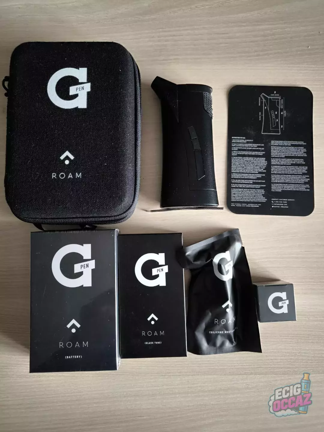 Vaporisateur CBD Concentrés G Pen Roam + nombreux Accessoires / Rechanges