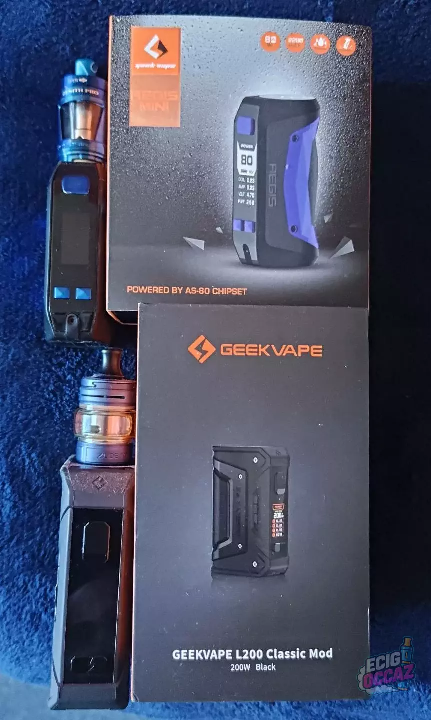 2 E vape complète