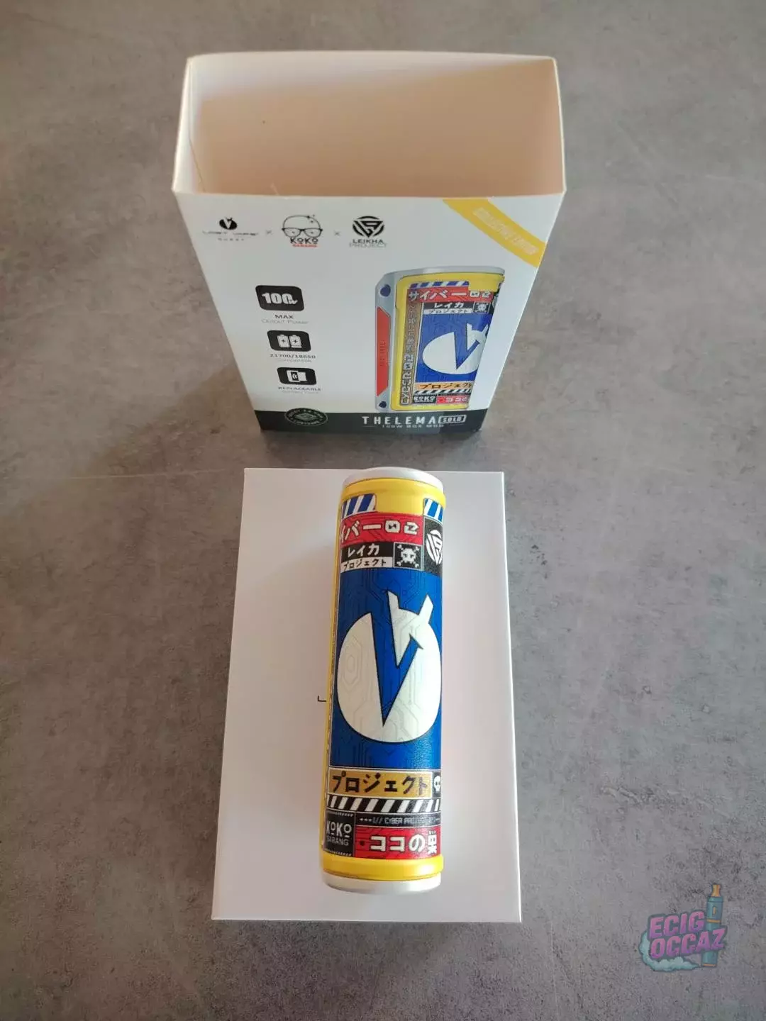 Box cigarette électronique Lost Vape Thelema Solo – Cyber