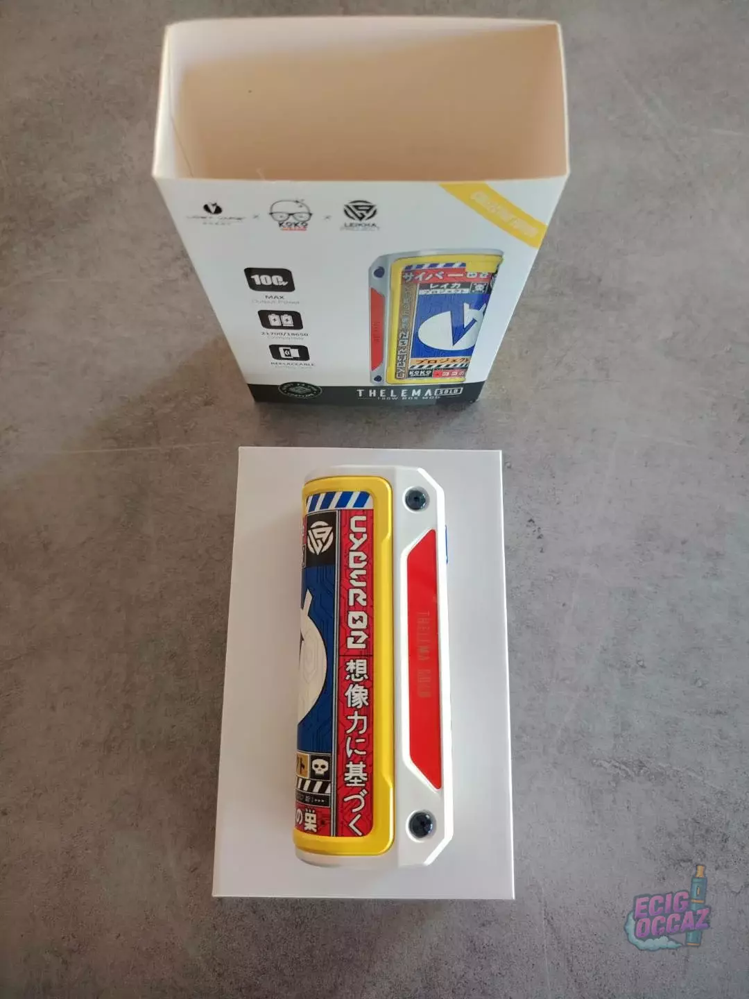 Box cigarette électronique Lost Vape Thelema Solo – Cyber