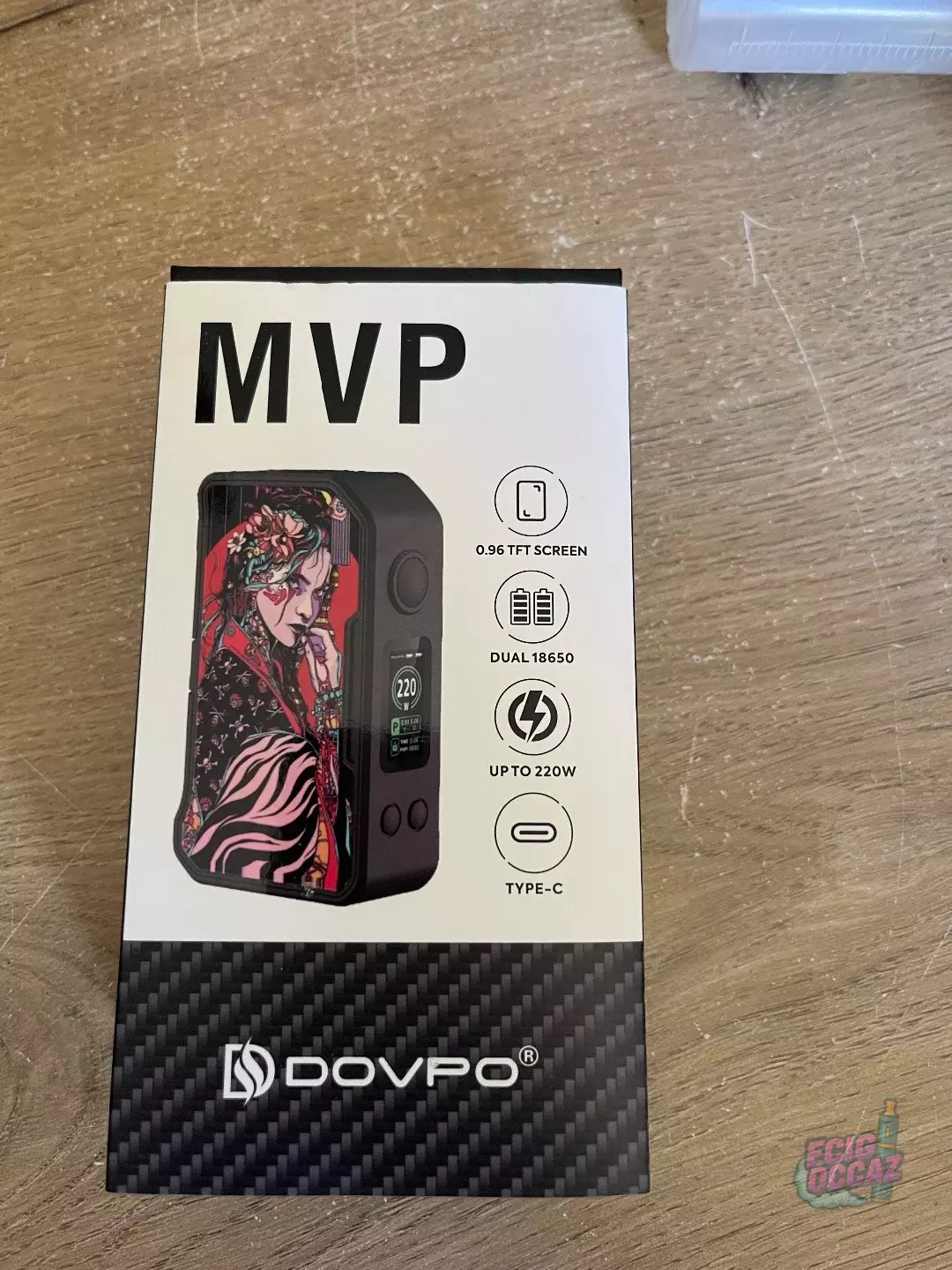 DOVPO MVP 220W – Double accu 18650