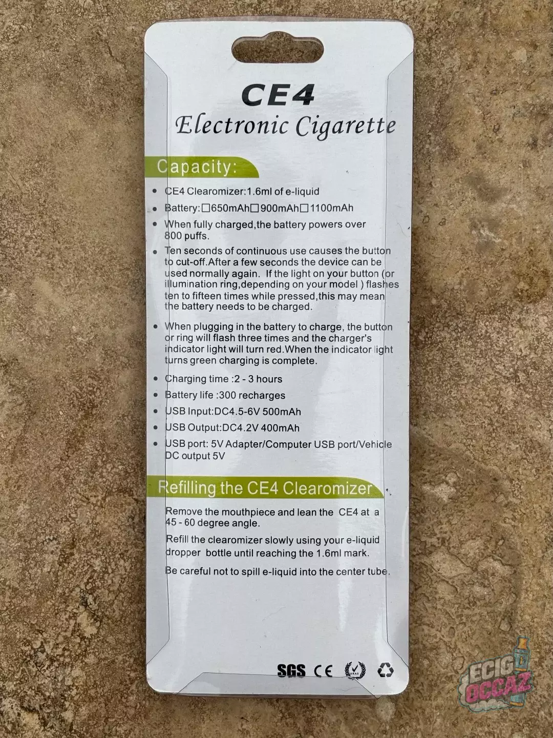 Cigarettes Électroniques eGo-T + Clearomiseurs CE4 (Neuf sous blister)