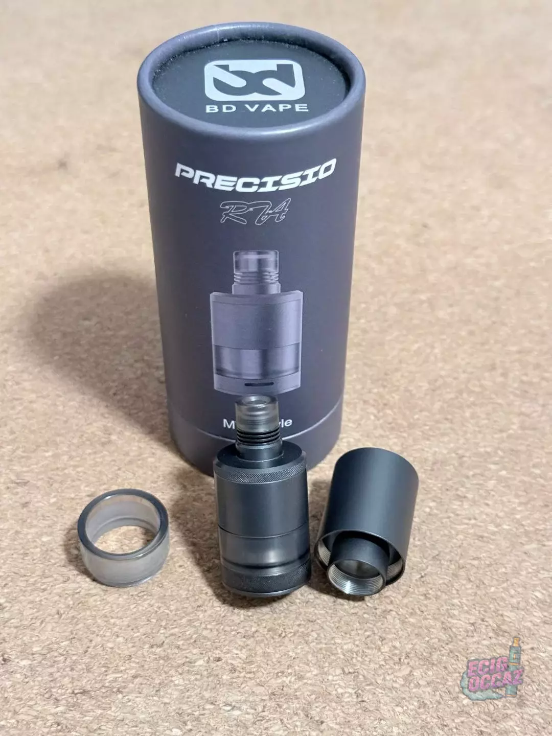 Precisio RTA (22mm) Gunmetal + tank 5ml