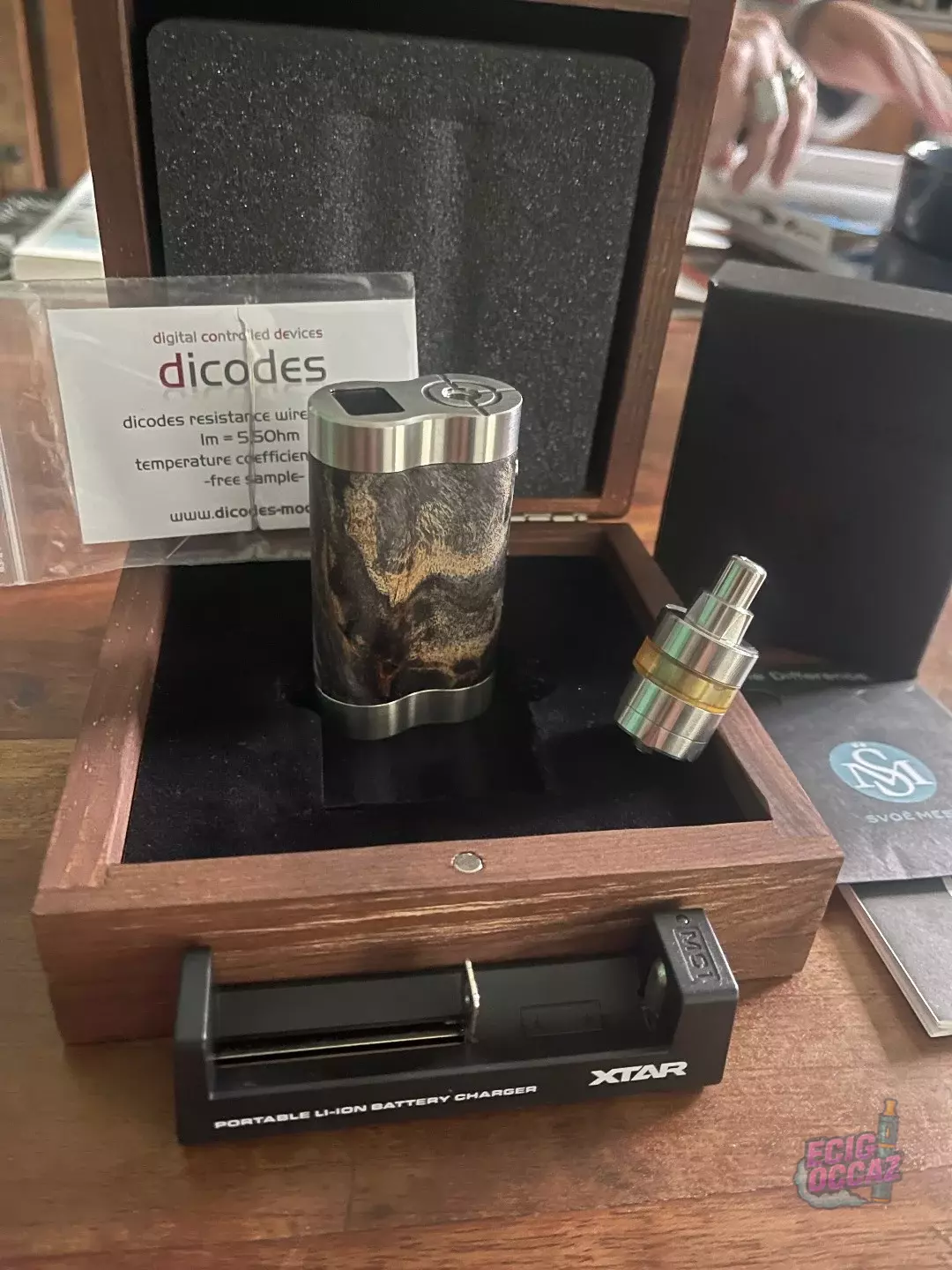 Dani Box V3 Stabwoo Dicodes + Kayfun lite