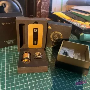 Pack Themis Box mod + Atomiseur Dead Rabbit V3 RTA Hellvape