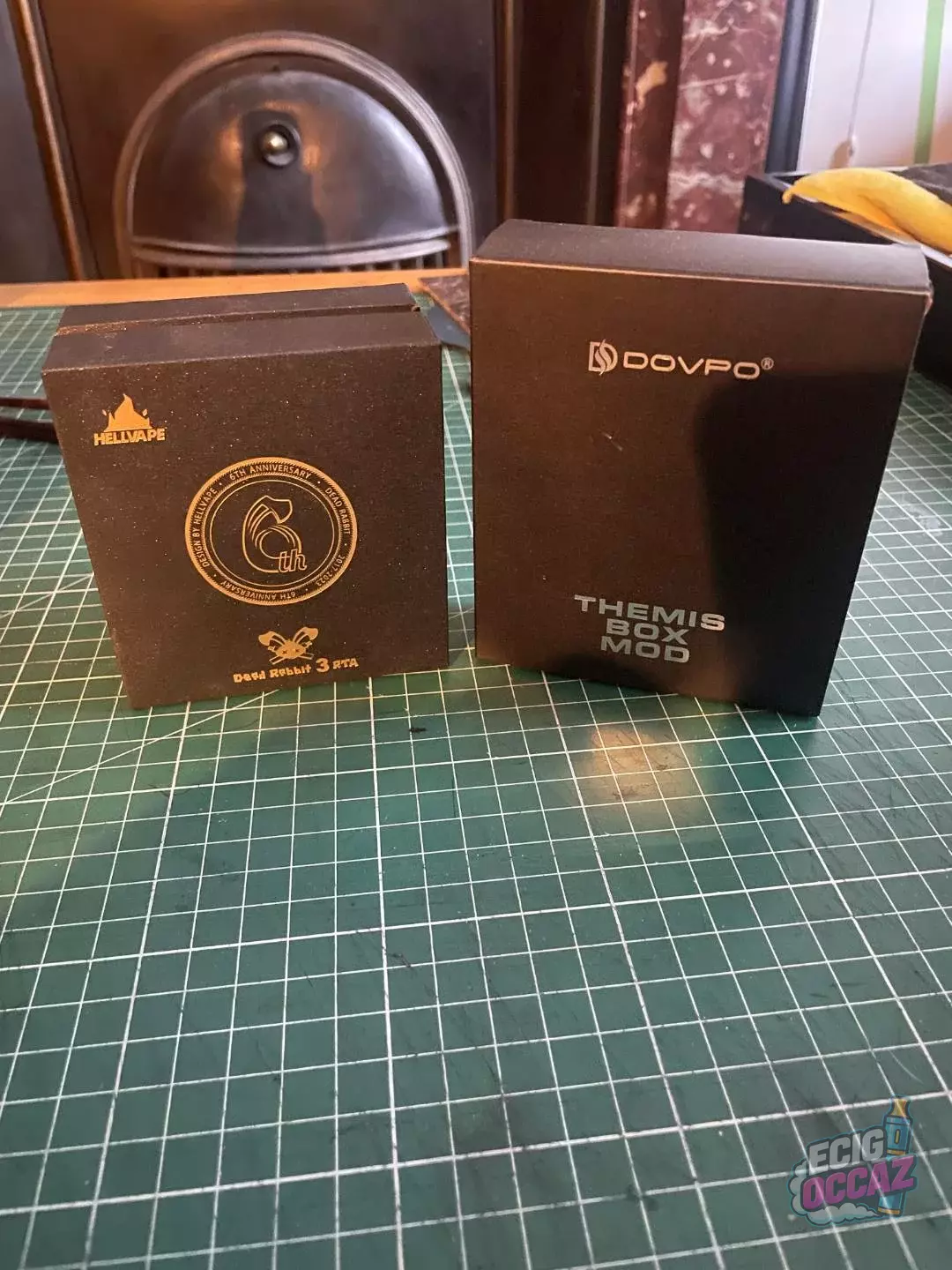 Pack Themis Box mod + Atomiseur Dead Rabbit V3 RTA Hellvape