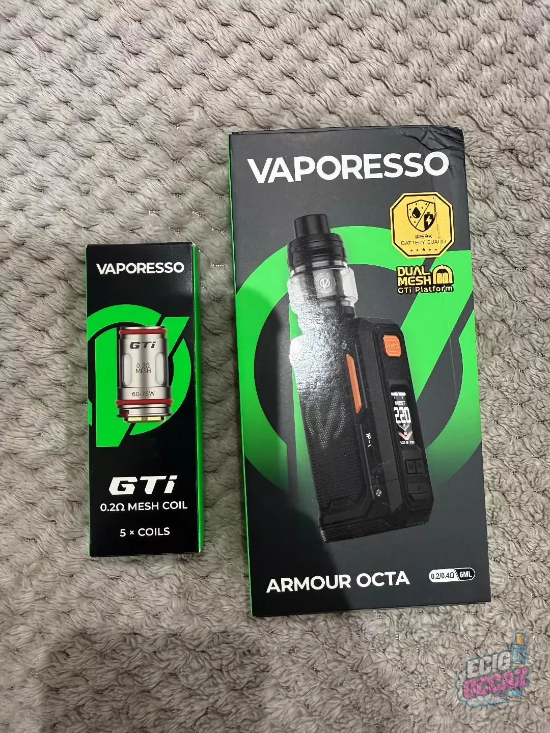 Kit complet armour octa – vaporesso