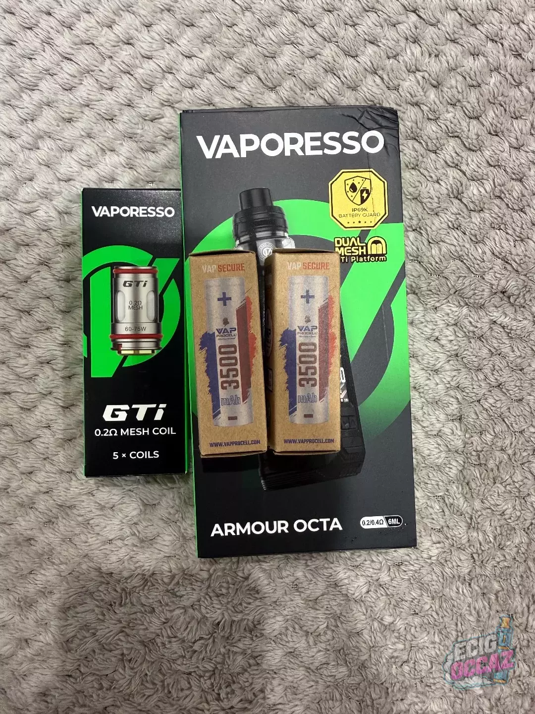 Kit complet armour octa – vaporesso