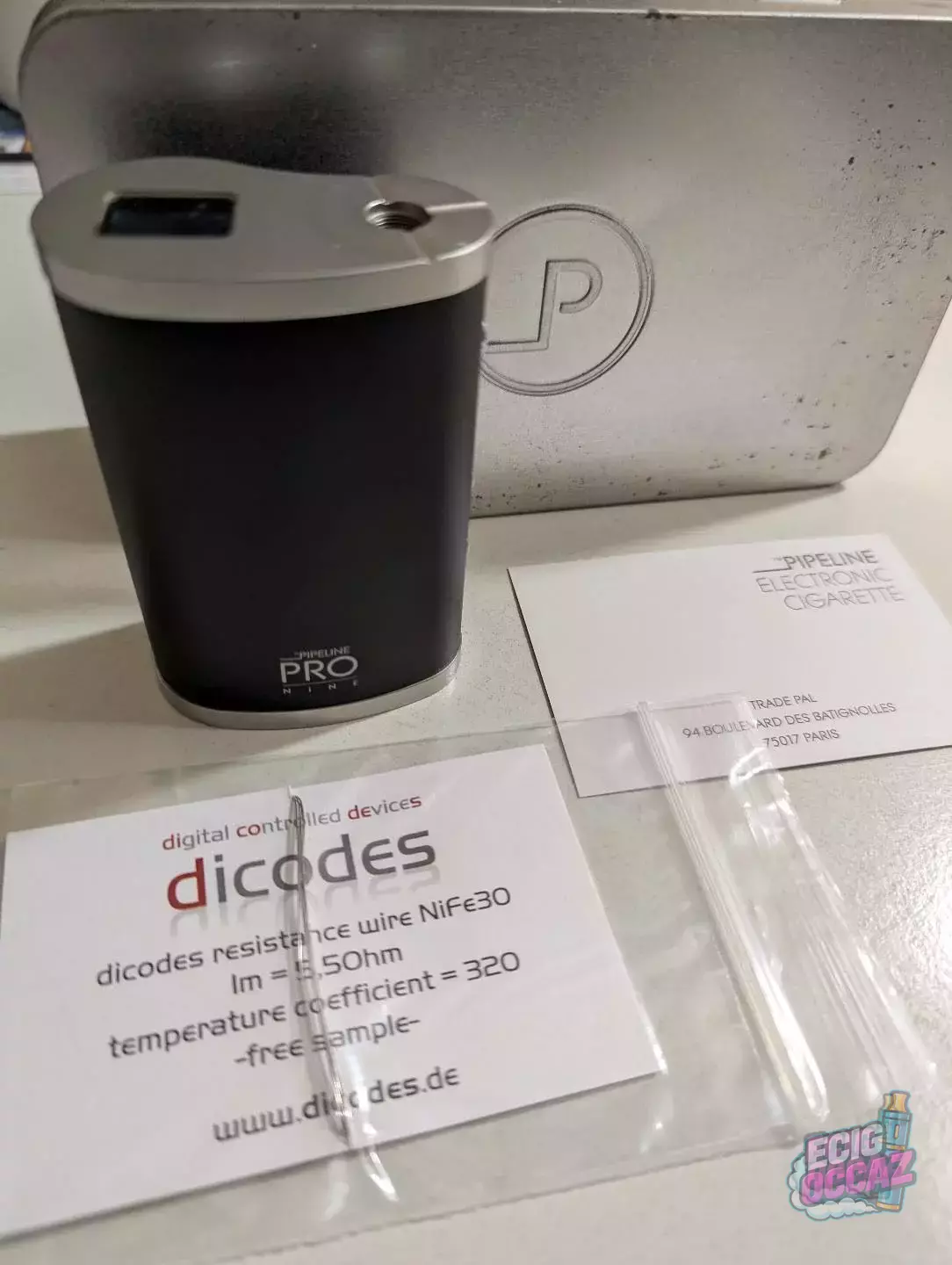 [COLLECTOR / HIGH-END] Box DICODES Pipeline Pro Nine Black (26650)