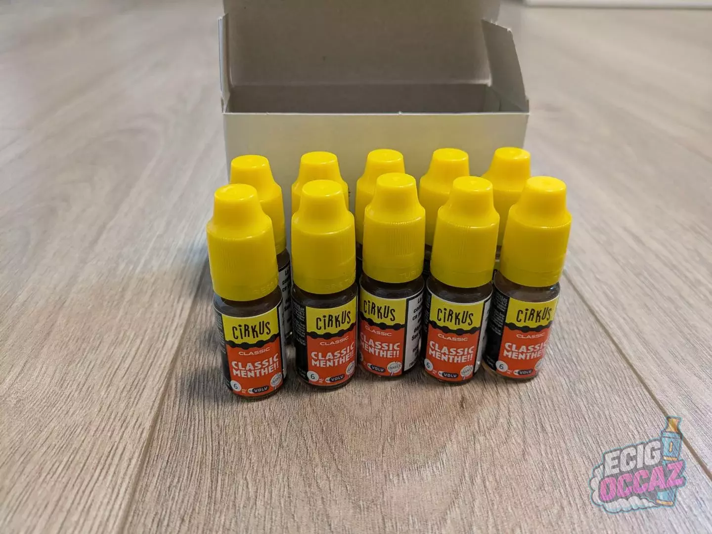 Eliquide Cirkus Classic menthe 6mg