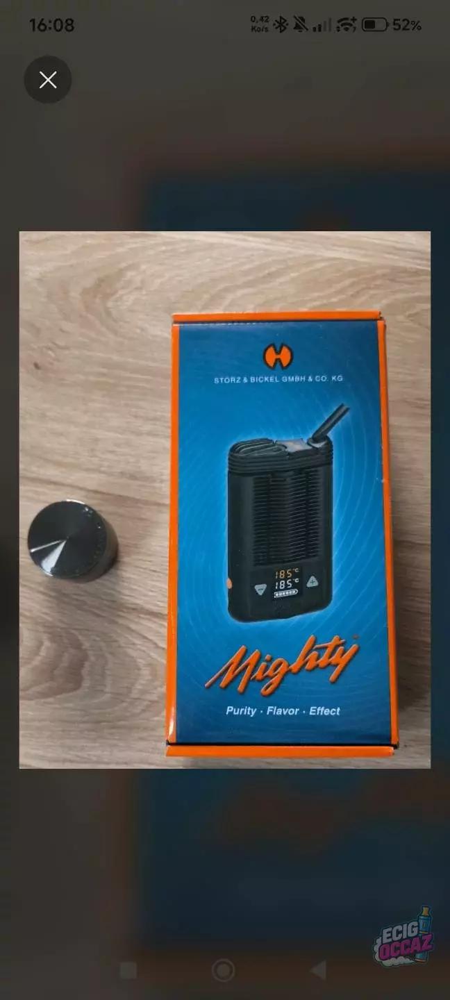 Vaporisateur Storz & Bickel MIGHTY + Grinder